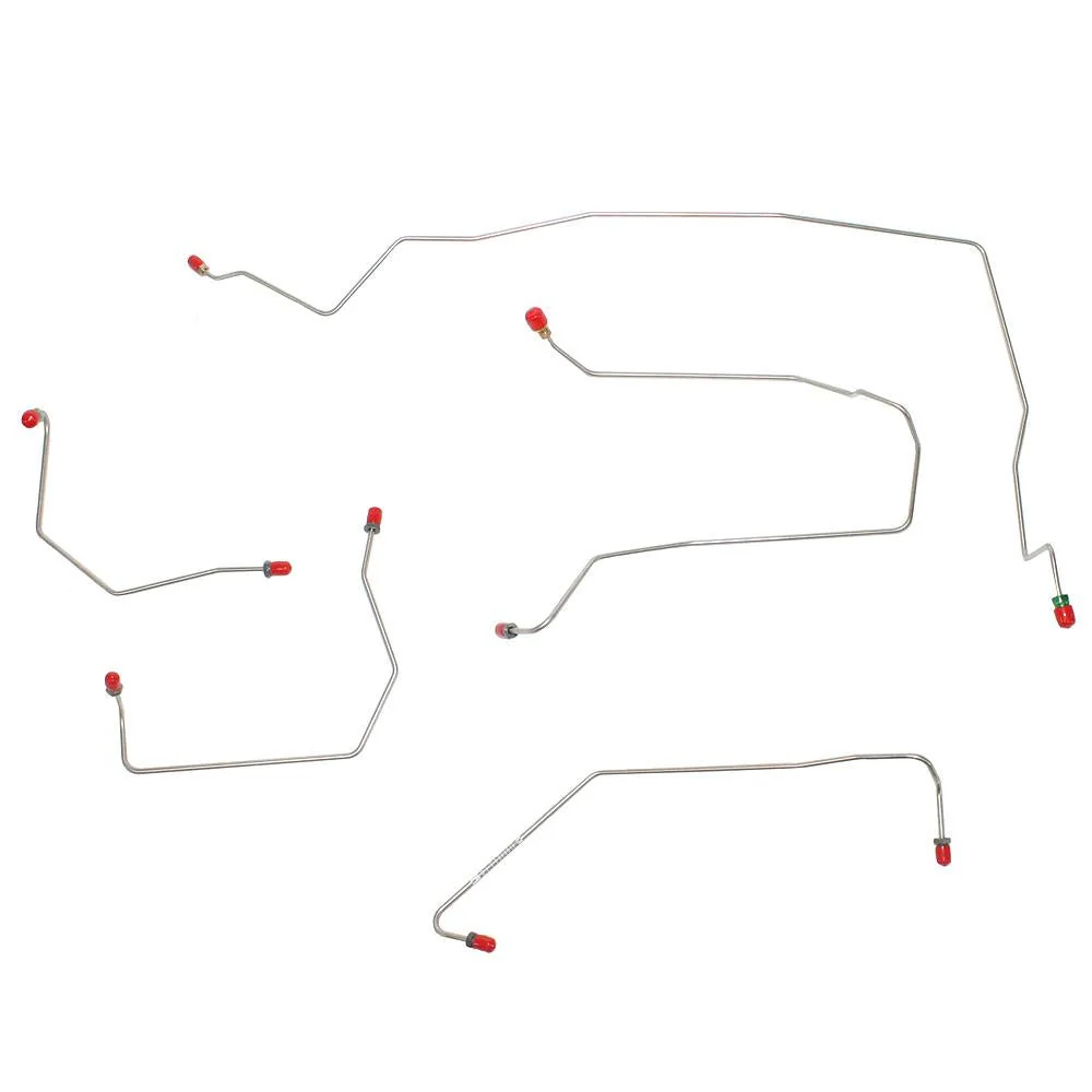YKT9701- 97 Chrysler Concord, No-Anti Lock Brakes, Front Disc/Drum, Front Brake Line Kit - Image 2