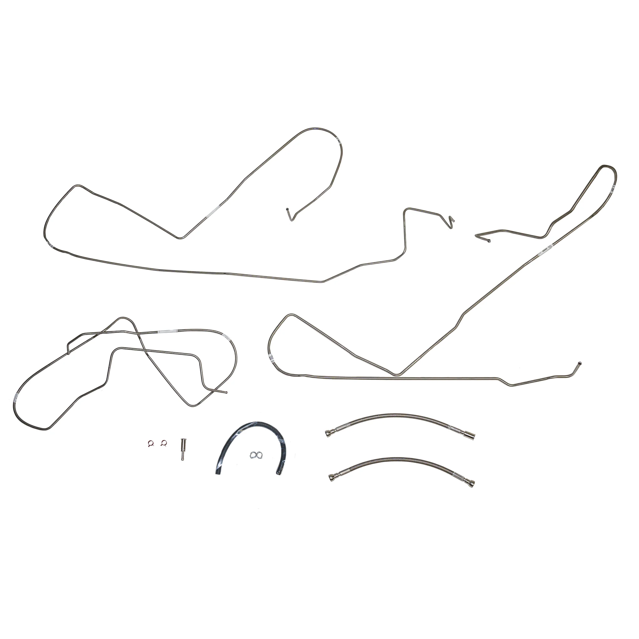 ZGL8401- 84-86 SVO Ford Mustang Fuel Lines w/o Subframe Connectors - Image 2